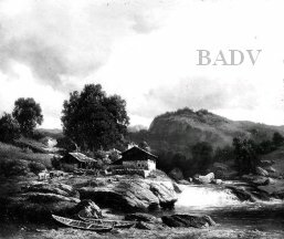 Paysage montagneux, 1835, Alexandre Calame