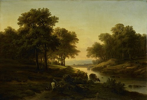 Paysage, 1837, Alexandre Calame