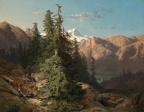In het Berner Oberland, 1847, Alexandre Calame