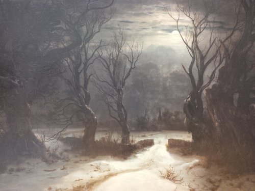 L'Hiver, 1851, Alexandre Calame