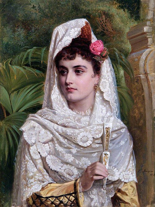 Ready for the Fête, 1878, John Bagnold Burgess