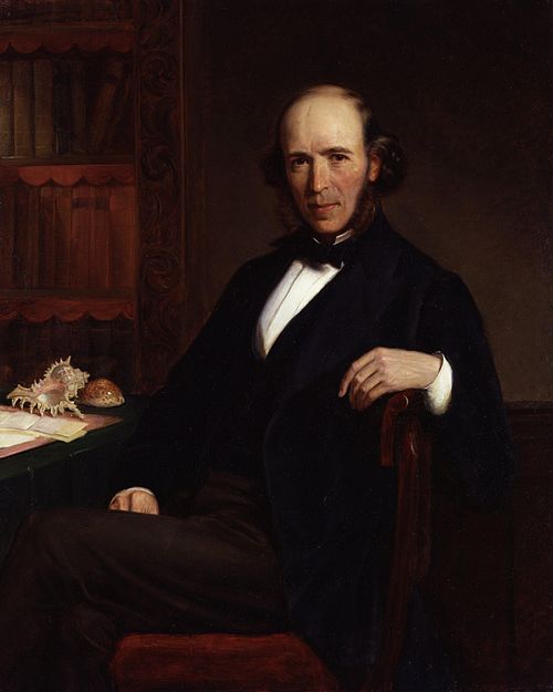 Herbert Spencer, 1872, John Bagnold Burgess