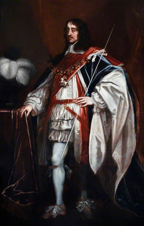 Thomas Wriothesley (1607–1667), 4th Earl of Southampton, in Garter Robes, , Jan Baptist Jaspers