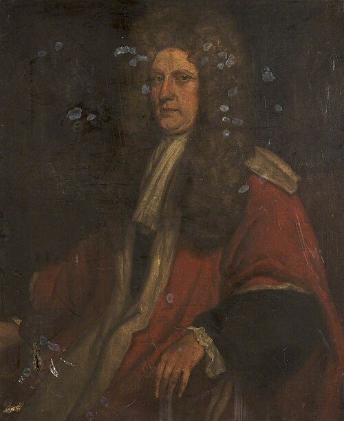 George Home (b.1630), Aged 77, Provost of Edinburgh (1698), 1707, John Medina