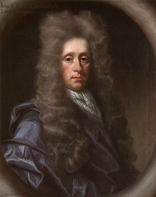 John Lauder (d.1710), 5th Earl of Lauderdale, Lord of Session, , John Medina