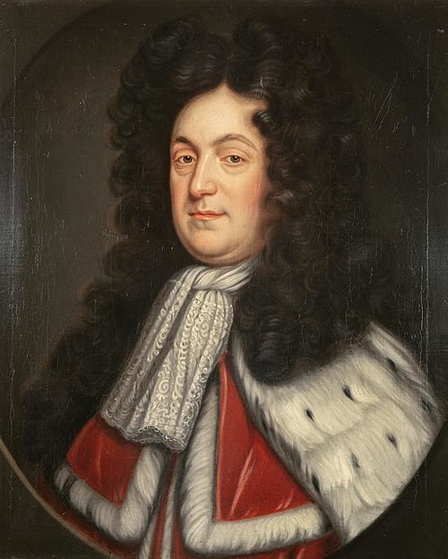 Porträt des John Hamilton, 2nd Lord Belhaven and Stenton (1656-1708), 1740, John Medina