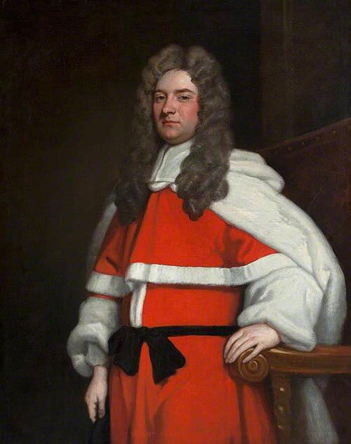 George Dalrymple of Dalmahoy, 1680 - 1745. Baron of Exchequer, 1709, John Medina