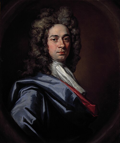 Sir John Baptiste de Medina, 1659 - 1710. Portrait painter (Self-portrait), 1698, John Medina