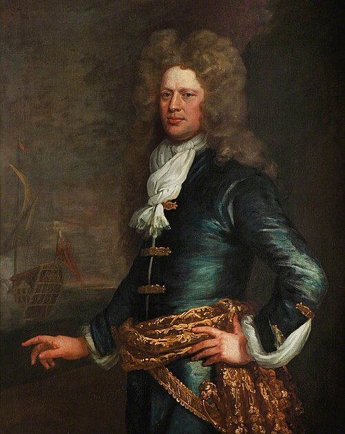 Admiral Sir John Balchen, 1670-1744, 1705, John Medina