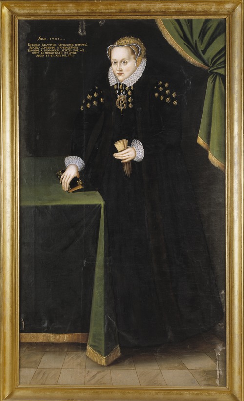 Porträtt av grevinnan Beata Stenbock (1533-1583), 1581, Johan Baptista van Uther
