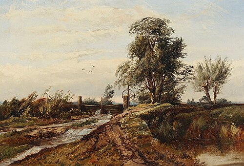 Irrigation Canal, 1842, John Bernay Crome