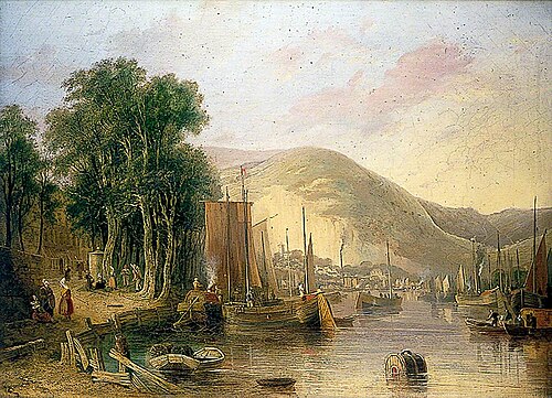 Rouen, France, 1822, John Bernay Crome