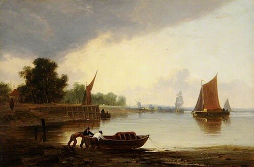 On the Yare, Norfolk, , John Bernay Crome