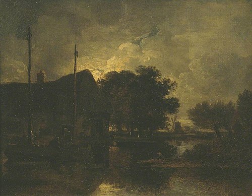 Moonlight, , John Berney Crome