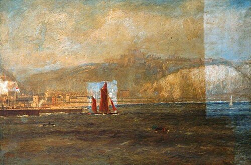 Dover Harbour, 1895, John William Buxton Knight