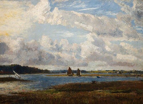 Near Harwich, 1896, John William Buxton Knight