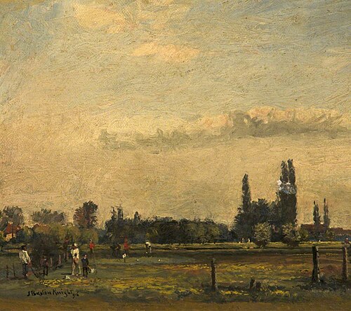 The Golf Course, 1896, John William Buxton Knight