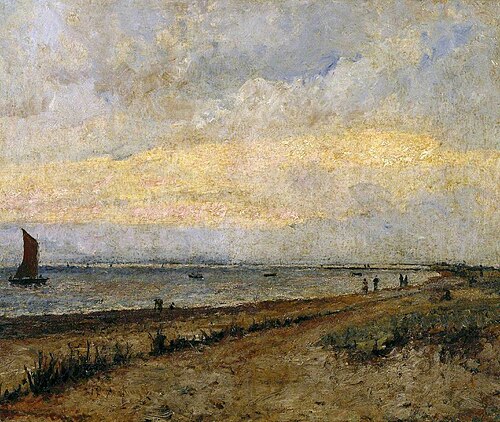 Shore Scene, , John William Buxton Knight