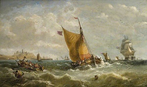 Off Scarborough, , John Callow