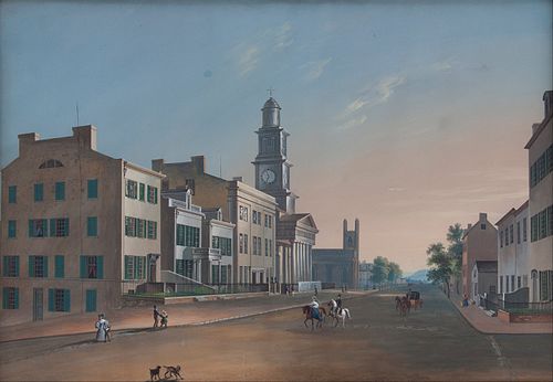 West From Vine, 1835, John Caspar Wild