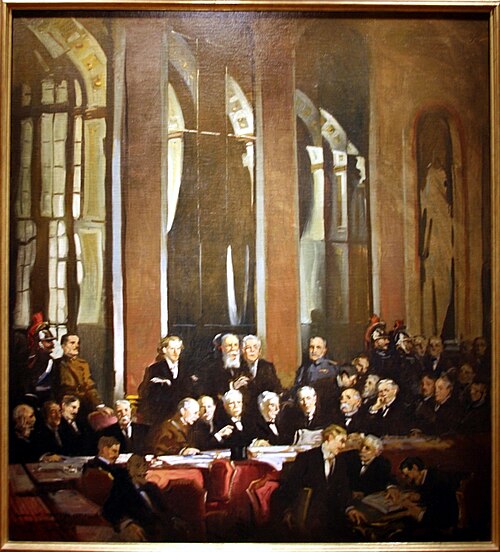 Signing of the Treaty of Versailles, 1919, 1919, John Christen Johansen