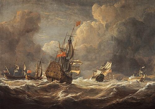 A Sea-piece, 1843, John Christian Schetky