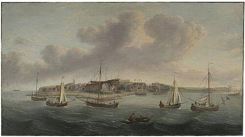 View of a Seaport, 1760, John, Sr. Cleveley