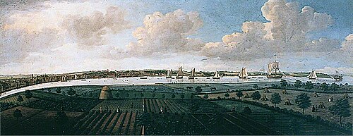 View of Ipswich, 1753, John, Sr. Cleveley