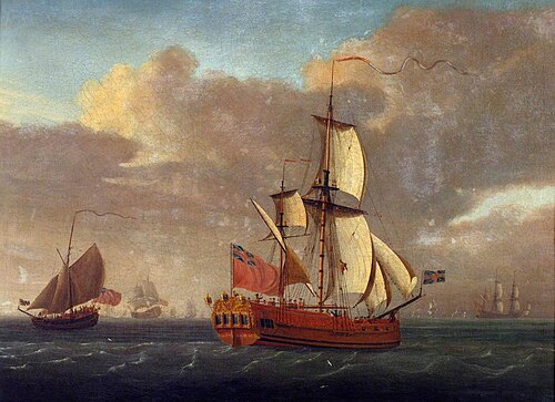 A Naval Ketch, , John, Sr. Cleveley