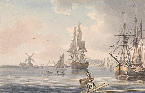 Deptford Dockyard, Kent, , John Cleveley II