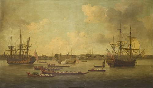 The Dockyard at Deptford, 1761, John Cleveley II