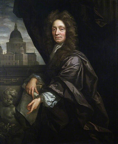 Christopher Wren (1632–1723), 1690, John Closterman