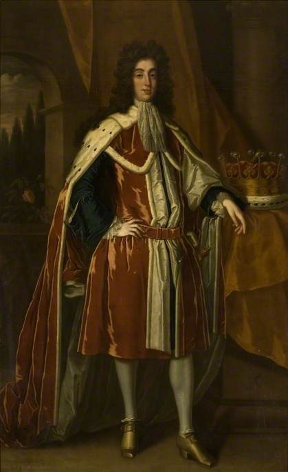 Porträt des Edward Montagu, 3rd Earl of Sandwich (1670-1729), 1688, John Closterman