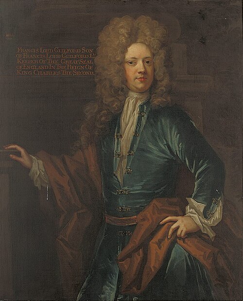 Francis, 2nd Lord Guilford (1673–1729), 1700, John Closterman