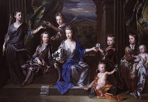 The Children of John Taylor of Bifrons Park, 1696, John Closterman