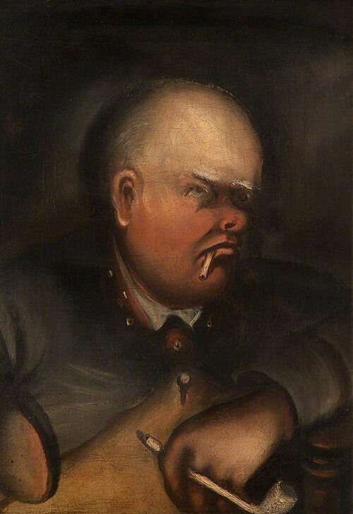 Man with a Broken Pipe, 1750, John Collier