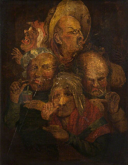 Human Passions (Five Heads), , John Collier