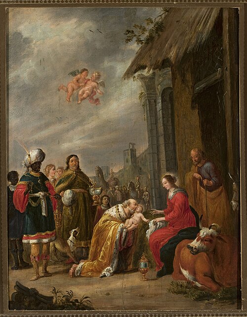 Adoration of the Magi (Matthew 2:10-11), 1643, David Teniers l'Ancien