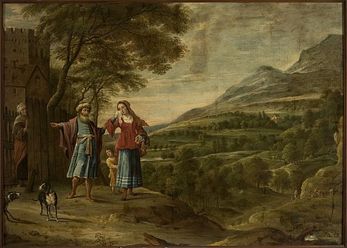 Expulsion of Hagar, , David Teniers l'Ancien