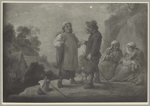 The Fortune Teller, 1602, David Teniers l'Ancien
