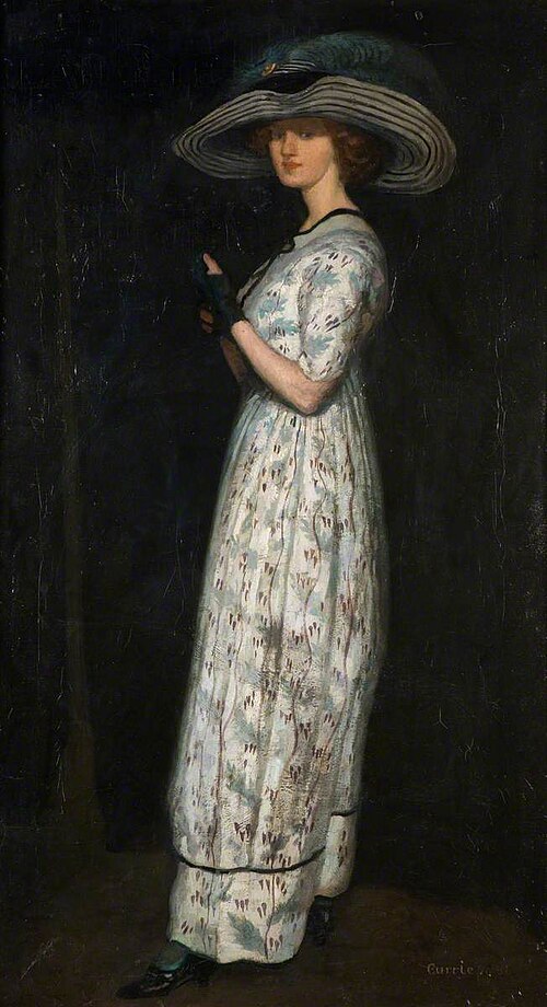 The Glad Eye, Dressed for Promenade, 1910, John Currie