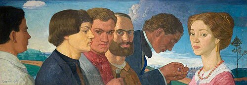 Some Later Primitives and Madame Tisceron, 1912, John Currie