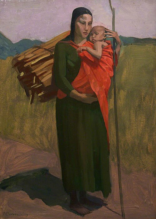 Irish Peasant Woman, 1913, John Currie