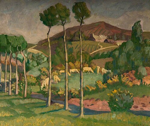 Normandy Landscape, 1914, John Currie