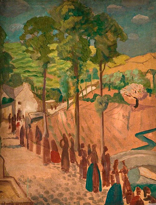 The Procession, 1914, John Currie