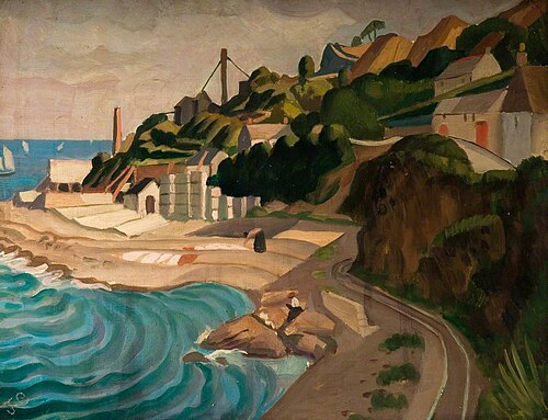 Newlyn, Looking towards Mousehole, , John Currie