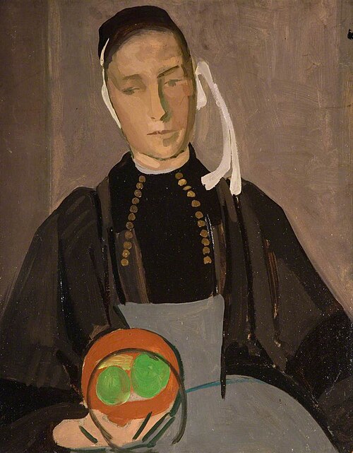 Breton Woman with Apples, , John Currie