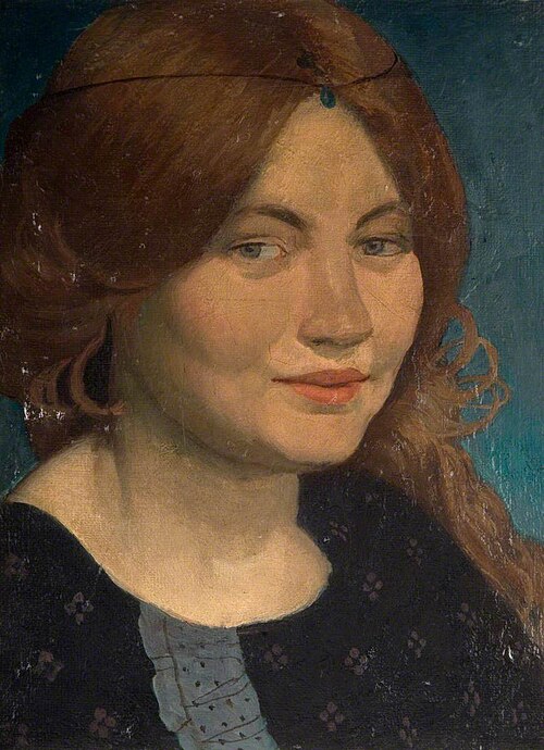 Head of a Girl, , John Currie