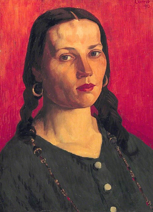 Head of a Woman, 1913, John Currie