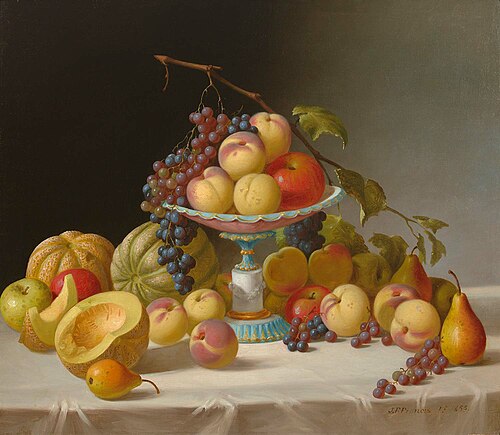 Nature morte, 1855, John F. Francis